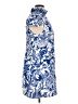 Alice + Olivia 100% Polyester Paisley Blue Cocktail Dress Size 14 - photo 4