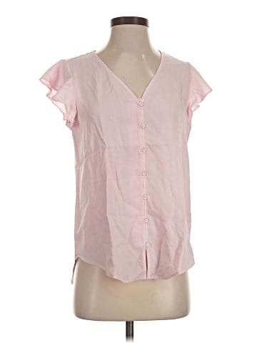 Market and Spruce Short Sleeve Blouse (view 1)