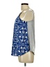Rewind 100% Polyester Blue Sleeveless Blouse Size L - photo 5