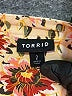 Torrid 100% Rayon Floral Ivory 3/4 Sleeve Blouse Size 2X Plus (2) - photo 7