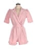 Day + Moon Solid Pink Romper Size M - photo 1