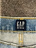 Gap Blue Denim Shorts Size 27 waist - photo 3