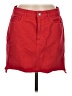 Guess 100% Cotton Red Denim Skirt Size M - photo 1