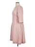The Fold 100% Polyester Solid Pink Cocktail Dress Size 16 - photo 5