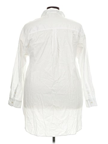 Gap 3/4 Sleeve Button-Down Shirt (view 2)