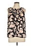 Elle 100% Polyester Black Sleeveless Blouse Size L - photo 1