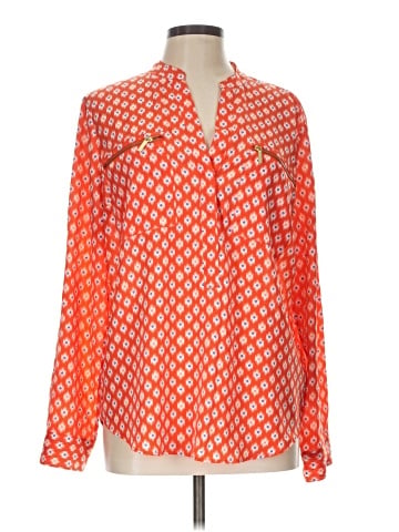 MICHAEL Michael Kors Long Sleeve Blouse (view 1)