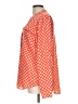 MICHAEL Michael Kors 100% Polyester Orange Long Sleeve Blouse Size L - photo 5