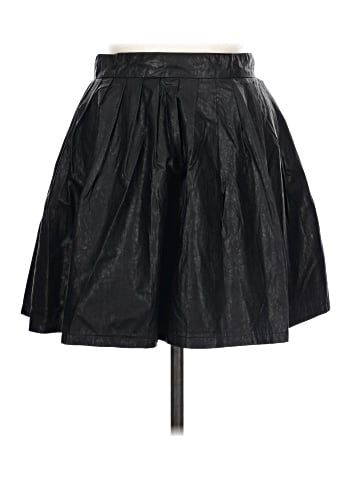 Lioness Faux Leather Skirt (view 1)