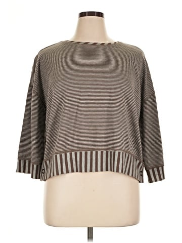 Tru Luxe Jeans 3/4 Sleeve Top (view 1)