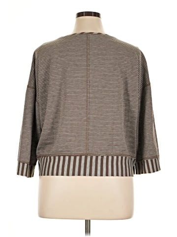 Tru Luxe Jeans 3/4 Sleeve Top (view 2)