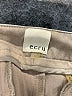 Ecru Solid Tan Casual Pants Size L - photo 7
