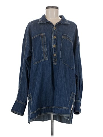 Pilcro Long Sleeve Blouse (view 1)