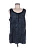 CAbi 100% Polyester Blue Sleeveless Blouse Size M - photo 1