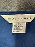 MELROSE STUDIO 100% Silk Blue 3/4 Sleeve Silk Top Size L - photo 7