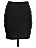 Popular Basics Solid Black Casual Skirt Size L - photo 2