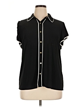 Anne Klein Short Sleeve Blouse