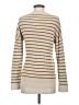 REI Co Op 100% Cotton Stripes Tan Turtleneck Sweater Size XS - photo 2