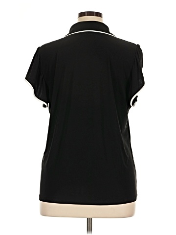 Anne Klein Short Sleeve Blouse (view 2)