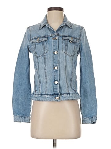 Zara TRF Denim Jacket (view 1)
