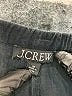 J.Crew 100% Cotton Chevron-herringbone Black Casual Pants Size M - photo 7
