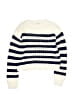 Crewcuts Stripes Ivory Pullover Sweater Size 8 - 9 mo - photo 1