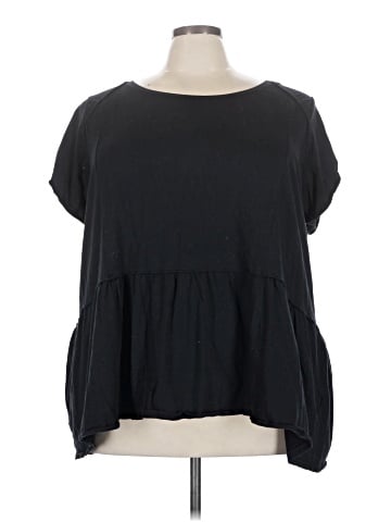 Lands' End Short Sleeve Blouse (view 1)