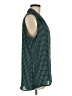 Laundry by Shelli Segal 100% Polyester Teal Sleeveless Blouse Size L - photo 4
