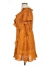 Forever 21 Plus Polka Dots Orange Casual Dress Size 0X - photo 5