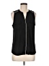 Skies Are Blue 100% Polyester Black Sleeveless Blouse Size M - photo 1