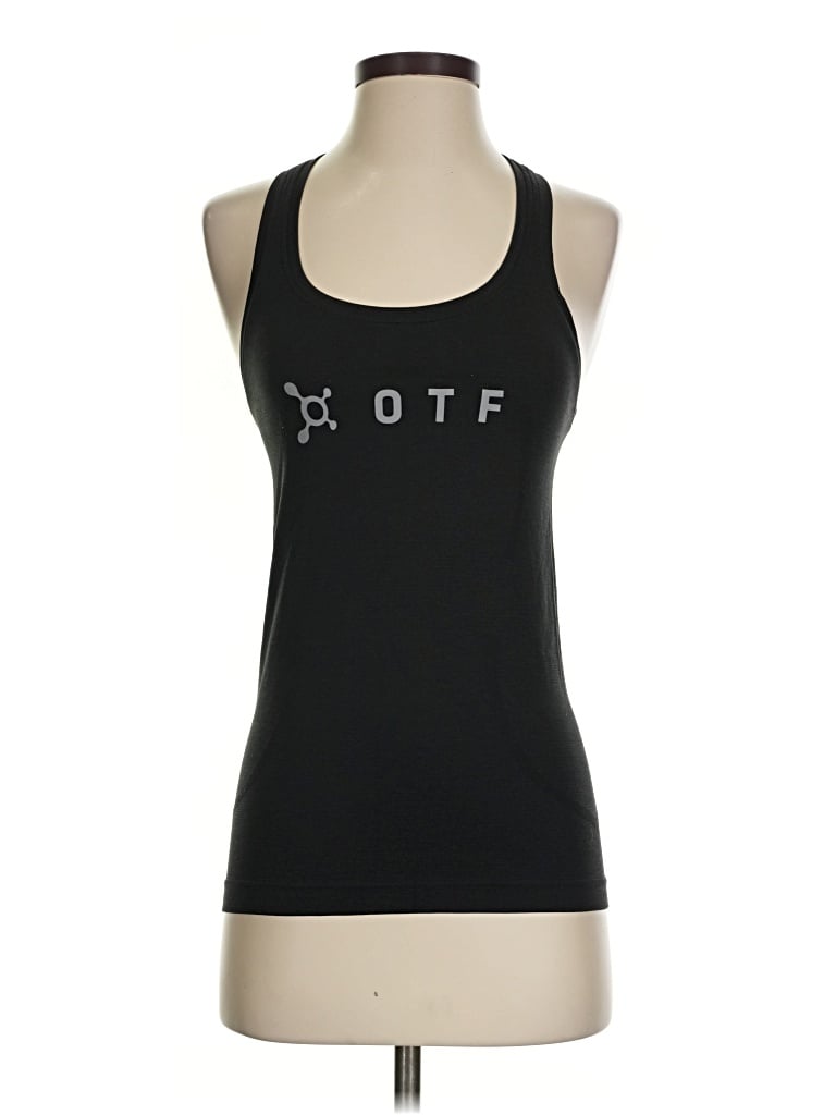 Pre-owned Lululemon Athletica Active Tank Top In Black