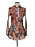 Komarov Orange Long Sleeve Blouse Size Lg (3) - photo 1