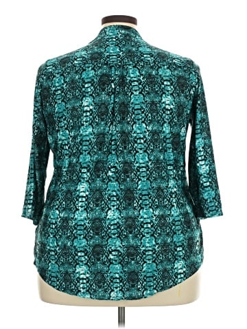Notations 3/4 Sleeve Blouse (view 2)