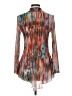 Komarov Orange Long Sleeve Blouse Size Lg (3) - photo 2