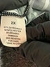 No Comment Black Long Sleeve Henley Size 2X - photo 8