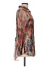 Komarov Orange Long Sleeve Blouse Size Lg (3) - photo 4
