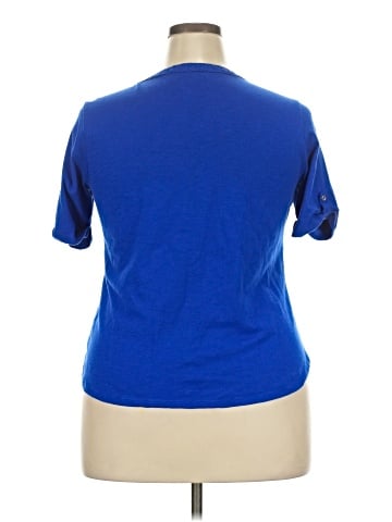 Croft & Barrow Short Sleeve Blouse (view 2)