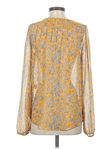 Sundance Long Sleeve Silk Top (view 2)