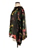 CAbi 100% Polyester Floral Black Long Sleeve Blouse Size XL - photo 5