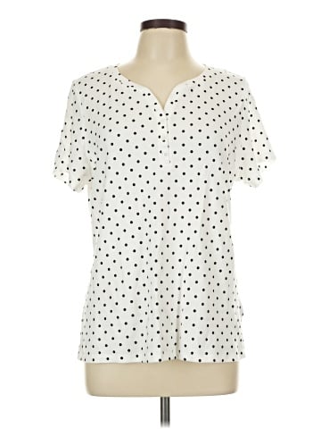 Style&Co Short Sleeve Blouse (view 1)