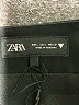 Zara 100% Polyester Solid Black Cocktail Dress Size L - photo 4