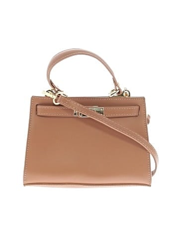 Vera Pelle Leather Satchel (view 1)
