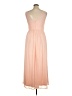 David's Bridal 100% Polyester Pink Cocktail Dress Size 14 - photo 2