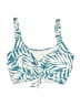 Coco Reef Print Blue Swimsuit Top Size L - photo 1