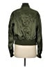 Topshop 100% Polyester Solid Green Jacket Size 8 - photo 2