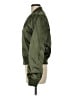 Topshop 100% Polyester Solid Green Jacket Size 8 - photo 5