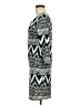 Say What? Chevron-herringbone Gray Casual Dress Size M - photo 5