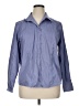 Chico's Blue Long Sleeve Button-Down Shirt Size XL - photo 1