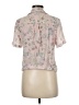 Candie's Floral Pink Short Sleeve Blouse Size M - photo 2
