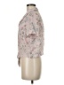 Candie's Floral Pink Short Sleeve Blouse Size M - photo 5